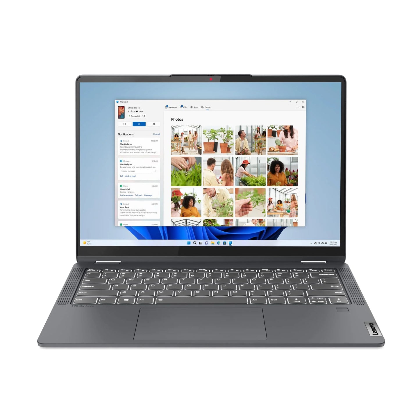 Ideapad Flex 5 14" WUXGA Multi-Touch, Intel Core I3-1215U, 8GB RAM, Intel UHD Graphics, 256GB SSD, Win 11 Home in S Mode, Storm Grey, 82R7003WUS